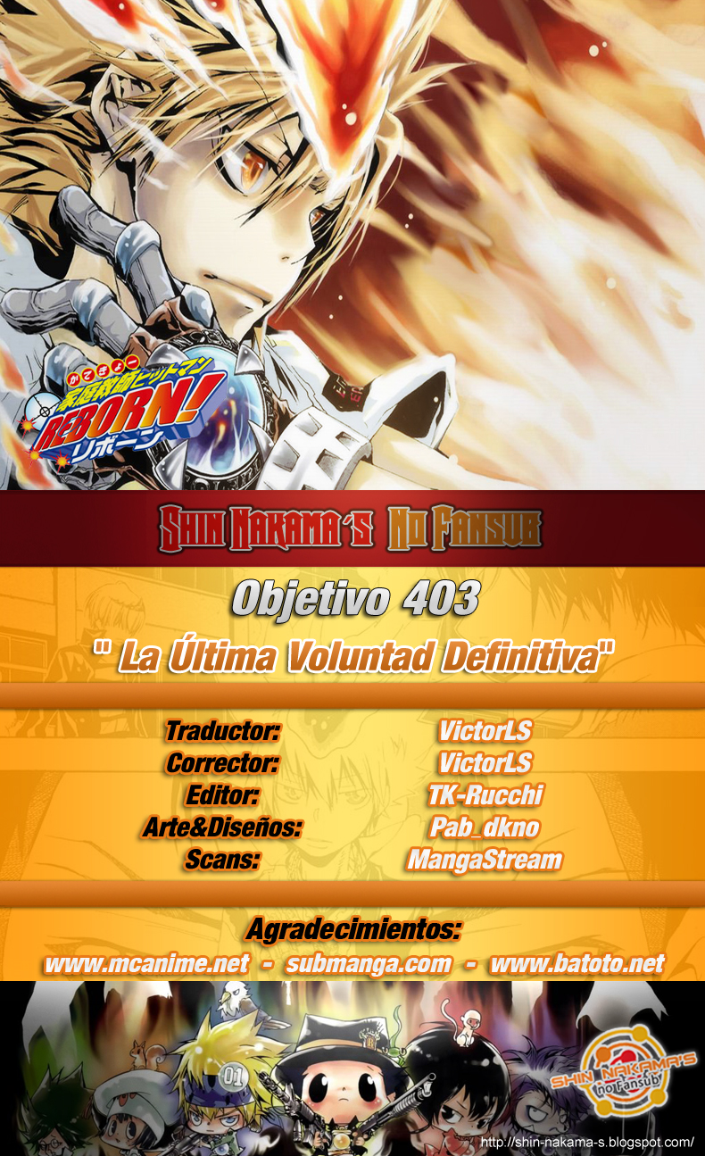 Katekyo Hitman Reborn!-Chapter 403